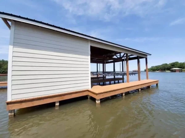 dock and boathouse Dunedin FL