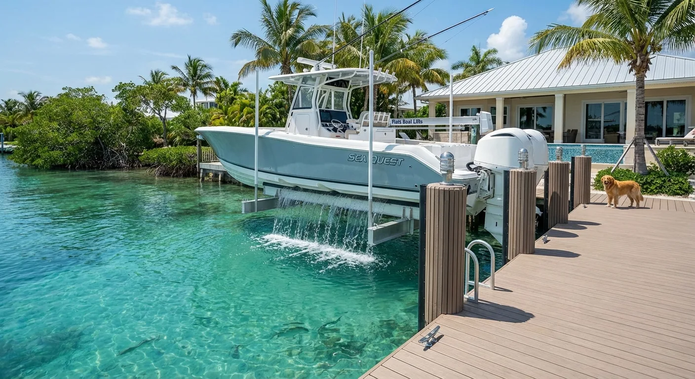 dock boat lift Pasco County FL